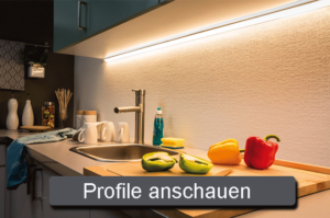 Küchenbeleuchtung mit LED Profilen