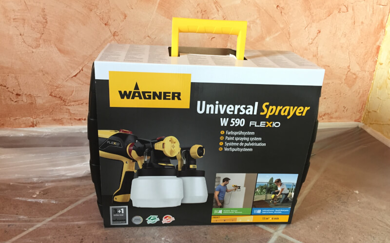 Farbsprühsystem Test: Wagner W590 Universal Sprayer