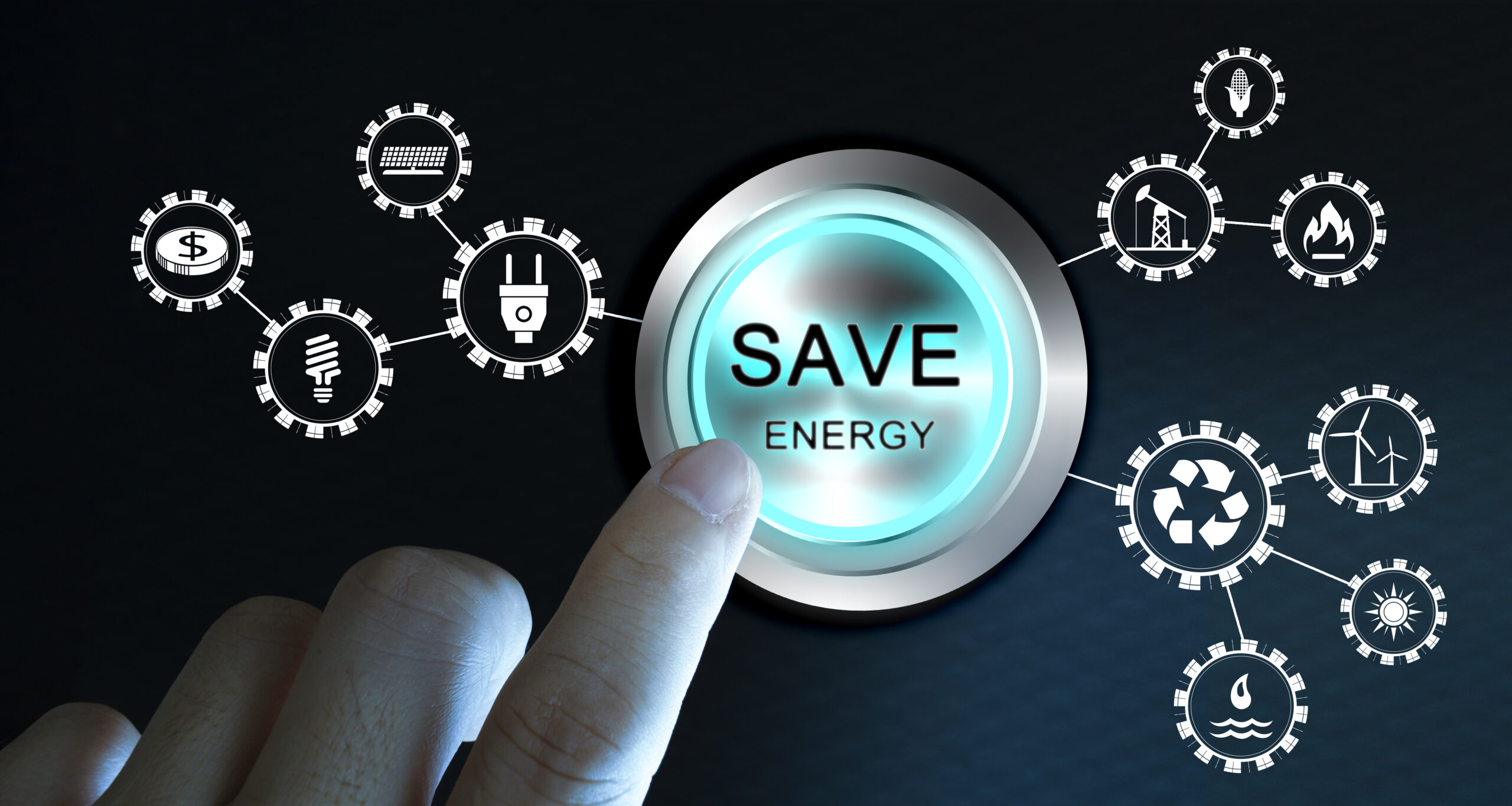 Button → Energiesparen