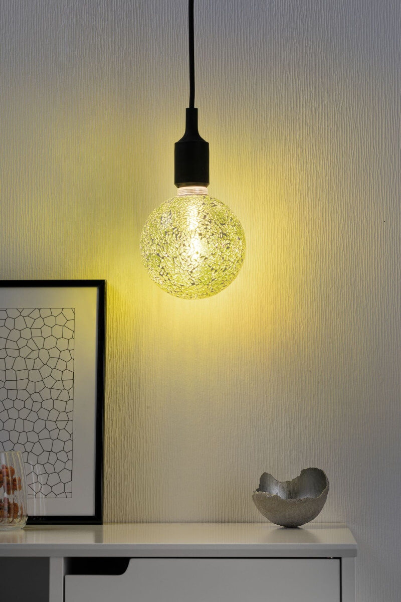 Paulmann LED Globe, Ø 130mm, 5W=40W, 470lm, E27, Miracle Mosaic, dimmbar