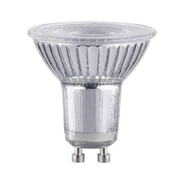 Paulmann Standard 230V LED Reflektor, GU10, 550 lm, 7W, 2700 K, dimmbar, Silber