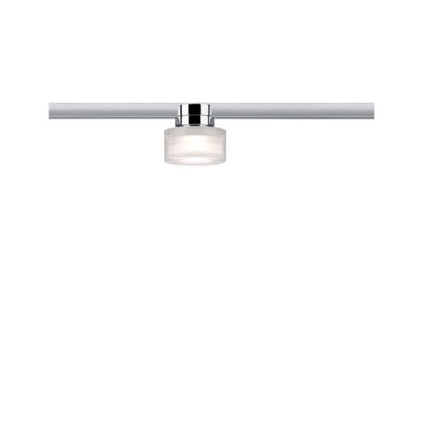 Paulmann URail LED Spot Topa Dot, 1 x 5,2 W, Chrom matt, 230 V Schienensystem