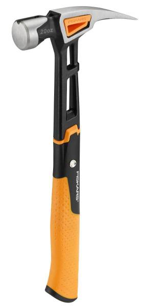 Fiskars Universalhammer L | 34 cm Länge | ergonomischer Hammer-Griff, 70 % weniger Vibration