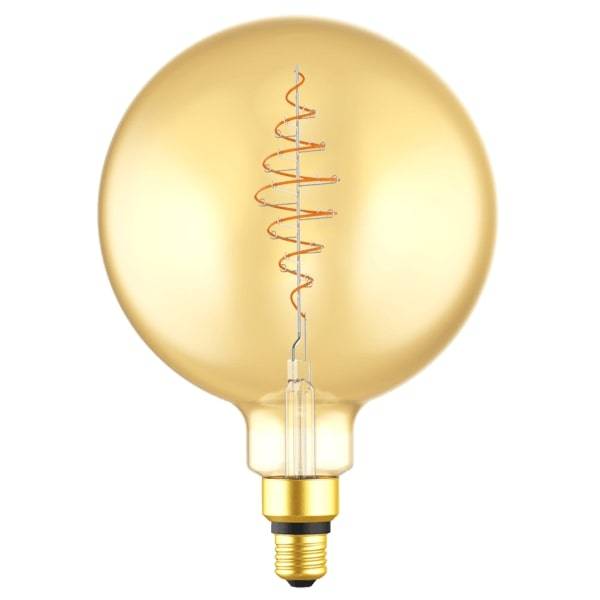 Blulaxa Filament Vintage Globelampe 283mm, 8,5W = 40W, E27, 500 lm, extra Warmweiß (1800 K)