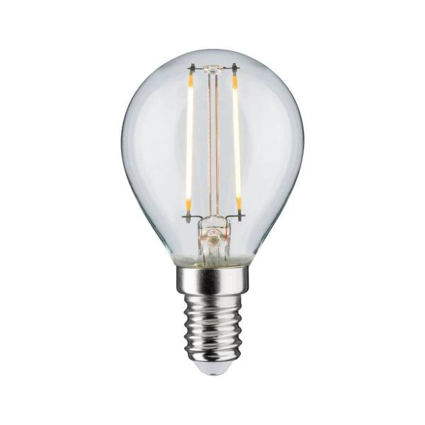 Paulmann LED Tropfen 2,5W = 25W, E14, Klar, 230V, 250 lm, 3-Stufen-dimmbar, Warmweiß (2700 K)