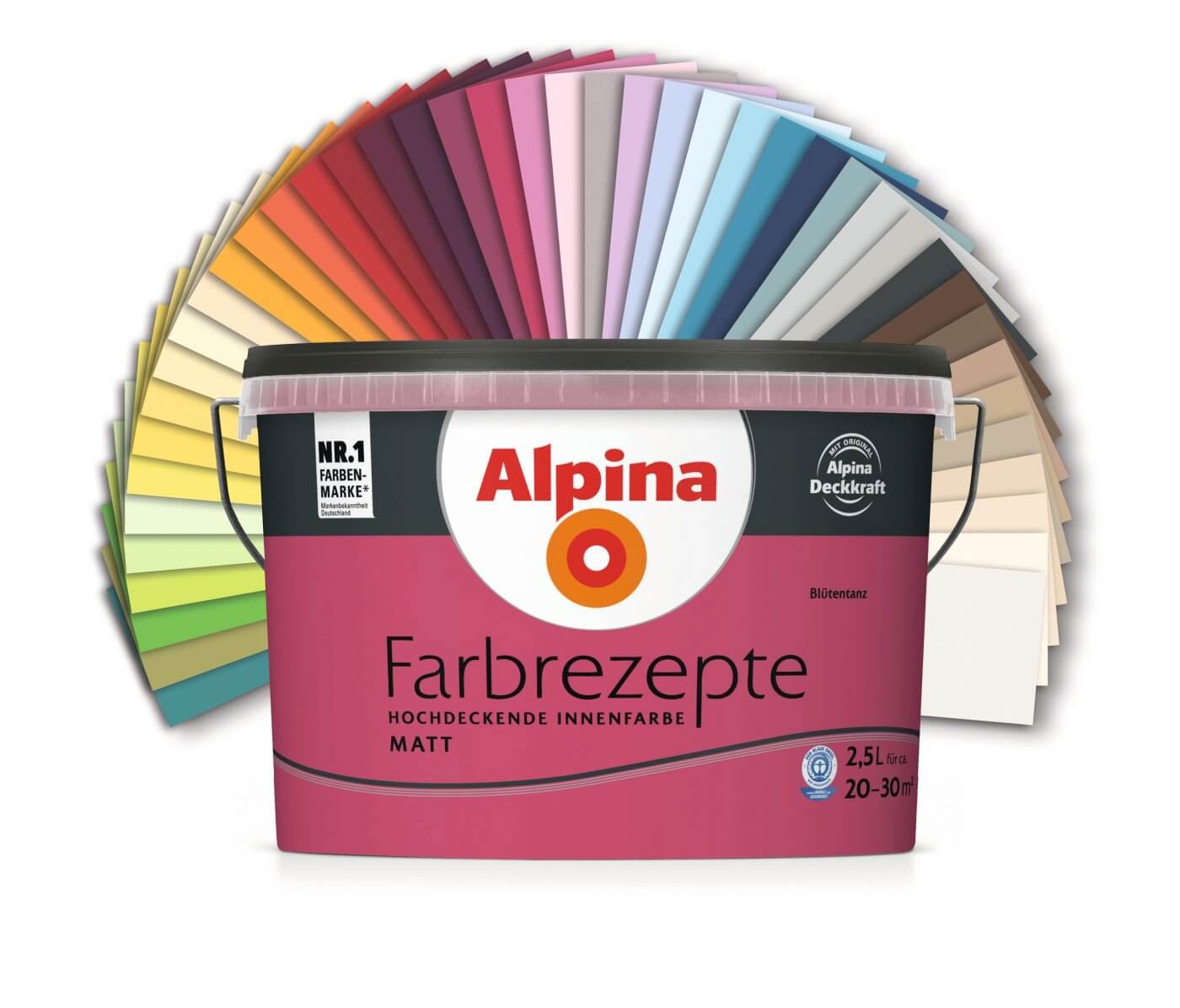 Alpina Farbrezepte Innenfarbe Wandfarbe 2 5 L