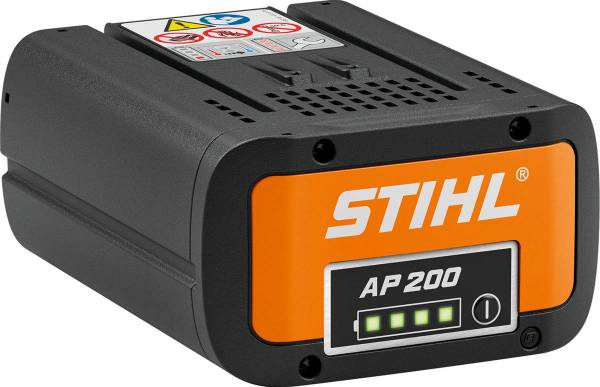 Stihl Akku AP200 | Kompatibel mit Stihl Akkusystem AP | Leistungsstarker Li-Ionen-Akku | 5,2 Ah