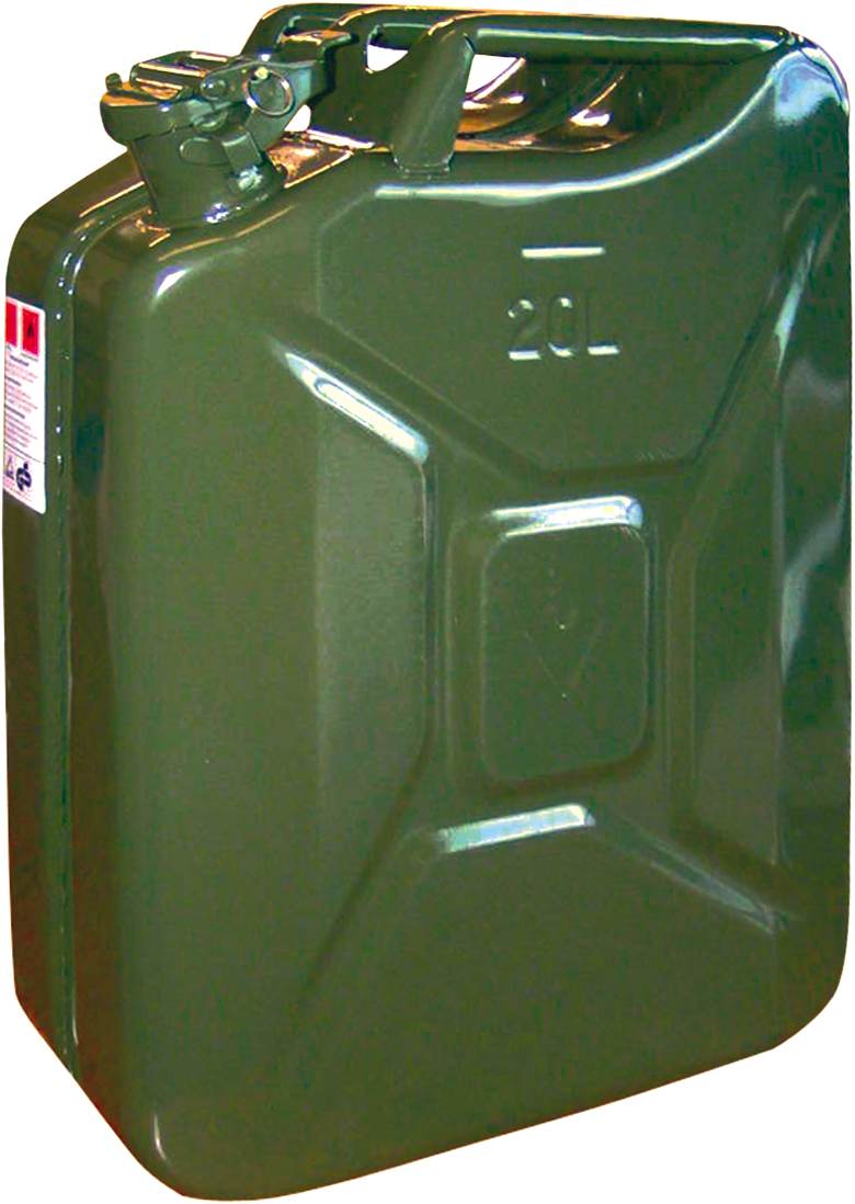 siwitec Benzinkanister 10l Metall Kraftstoffkanister Treibstoffkanister Kanister 