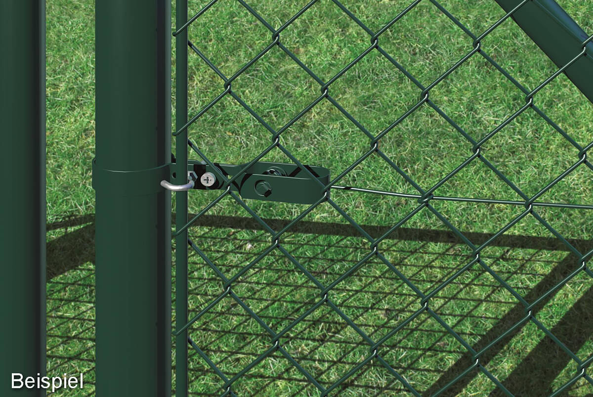 Zaun Größe 2/100 mm Drahtspanner für Spanndraht Grün 