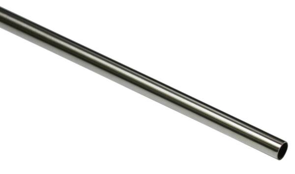 Gardinia New York Gardinenstange aus Edelstahl, Ø 12 mm, verschiedene Längen (120-240 cm)
