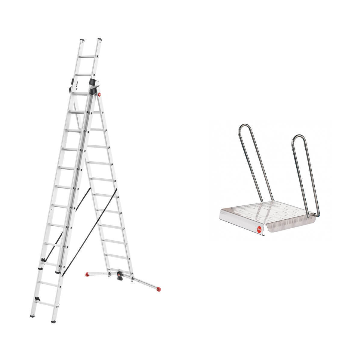 Alu 4,7 Stehleiter Anlegeleiter Viel-/ Mehrzweckleiter Ladder Leiter Kombileiter 