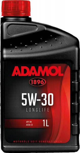 Adamol Winter-Motoröl 1 Liter 5W-30 Longlife für Schneefräsen